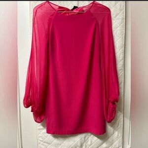 Guess by Marciano HOT PINK short flowy Dress